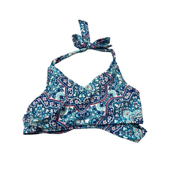 Athleta Clematis Bra Cup Wrap Bikini Swim Top 34 B/C - Picture 2 of 7